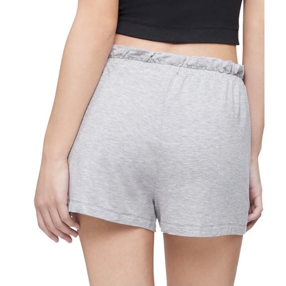💖MEGA SALE💖Calvin Klein QS6680-060 Women's Pure Sleep Gray Viscose Short - Picture 5 of 8
